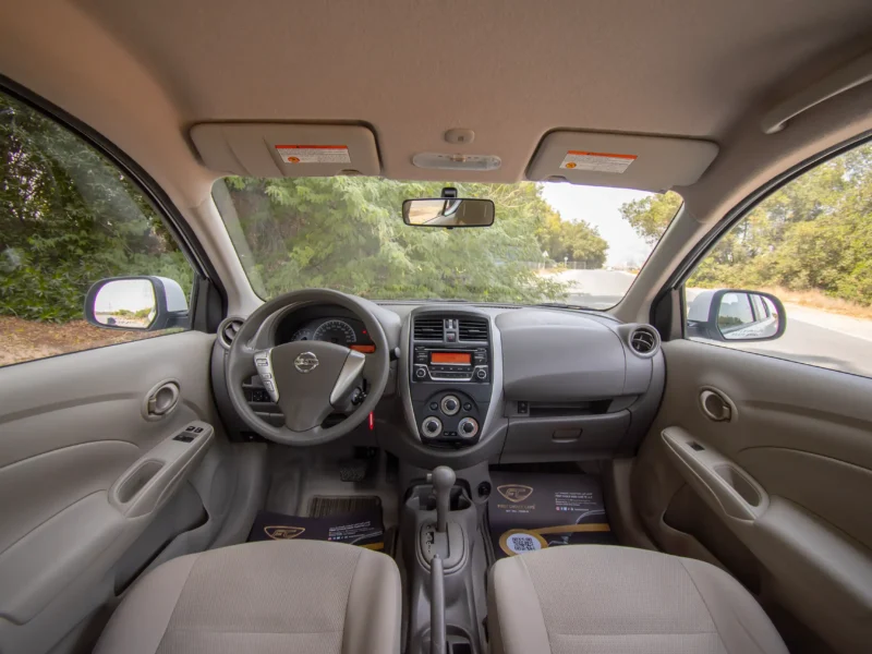 2022 Nissan Sunny SV 1.5L 4 Cylinder Engine White Beige GCC Specs FWD