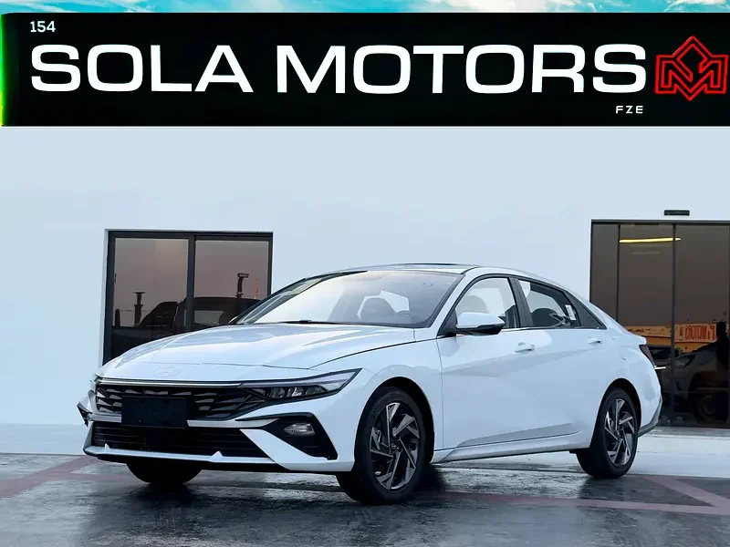 2025 Hyundai Elantra Other 1.5 litres 4 Cylinder Engine White Grey Sedan AT