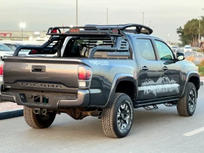 2021 Toyota Tacoma SR5 Double CA 6 Cylinders Engine Grey Black Pick Up