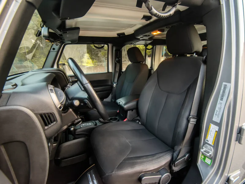 2018 Jeep Wrangler Unlimited Willys Wheeler 3.6L 6 Cylinder Engine Silver Grey