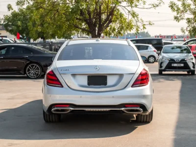 2018 Mercedes-Benz S-Class S 450 in Excellent Condition Silver Black