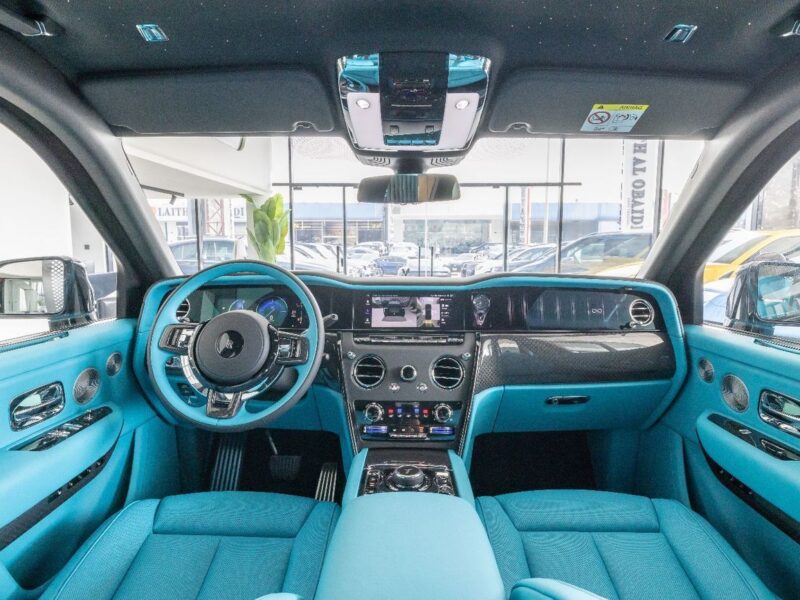 2025 Rolls-Royce Cullinan Rolls Royce Cullinan Black Badge Black Blue SUV