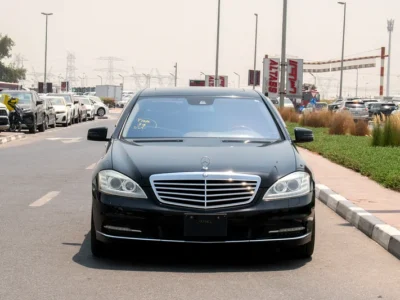 2012 Mercedes-Benz S-Class S 550 6 Cylinders Engine Petrol Black Sedan