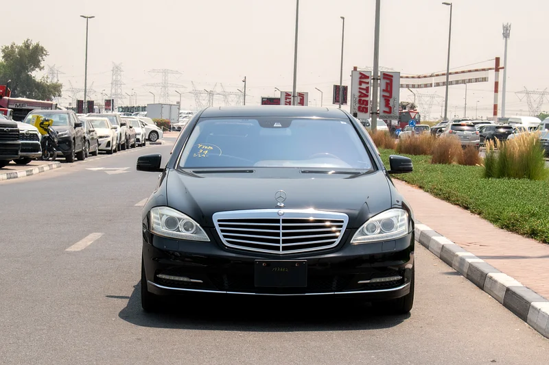 2012 Mercedes-Benz S-Class S 550 6 Cylinders Engine Petrol Black Sedan