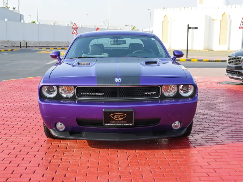 2010 Dodge Challenger SRT8 6.1L 8 Cylinders Engine Purple Black Sedan