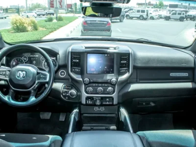 2023 Dodge Ram 1500 Big Horn 8 Cylinders Engine Petrol Blue Black