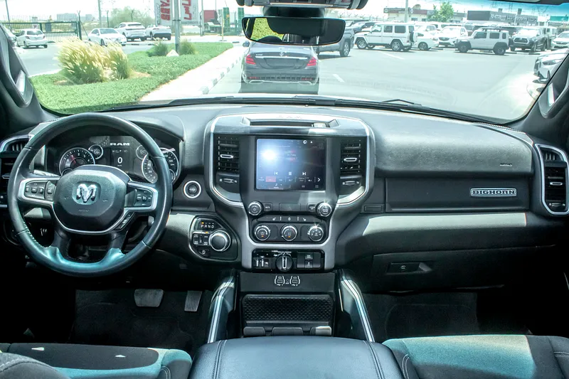 2023 Dodge Ram 1500 Big Horn 8 Cylinders Engine Petrol Blue Black