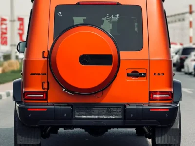 2023 Mercedes-Benz G-Class G 63 AMG ORANGE MAGNO DOUBLE NIGHT PACKAGE
