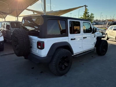 2020 Jeep Wrangler Unlimited Sport S 3.6L A/T RHD White Black