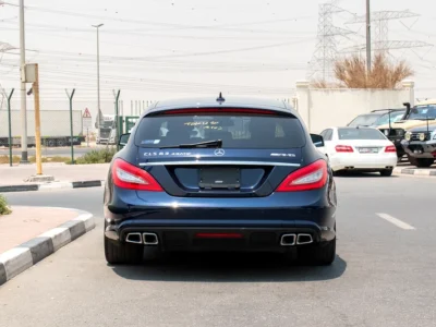 2013 Mercedes-Benz CLS-Class CLS 63 AMG 8 Cylinder Engine Blue Black