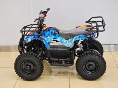 Blue Electric ATV 36 Volt Battery 15 KM Range with 30 Speed