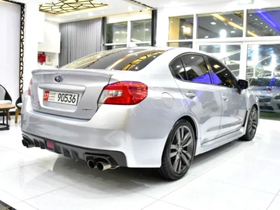 2017 Subaru WRX WRX 4 Cylinders Engine Silver Black Sedan GCC Spec