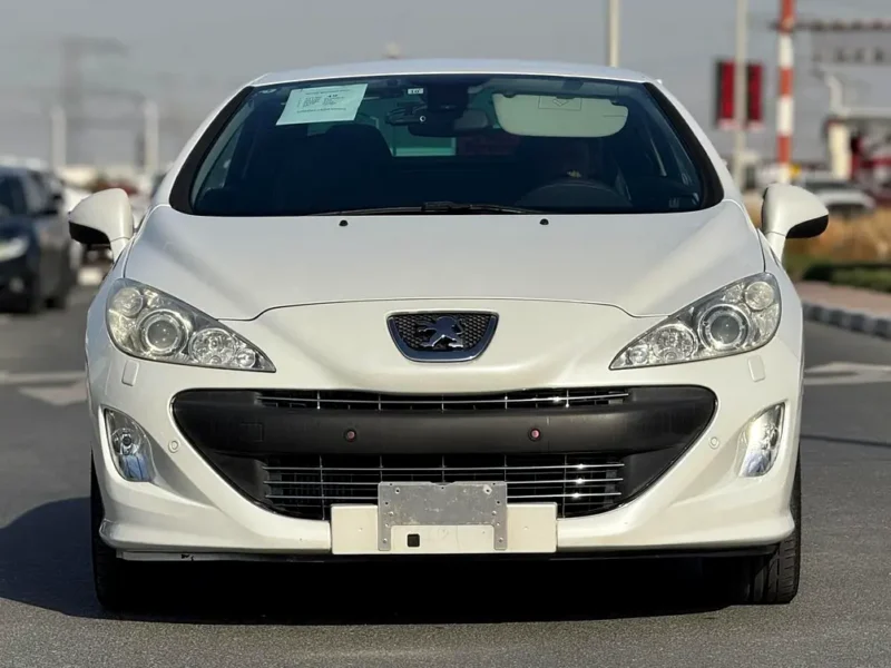 2010 Peugeot 308 CC 4 Cylinder Engine White Black Hard Top Convertible