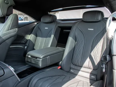 2018 Mercedes-Benz S-Class S 63 Coupe AMG Super Clean Car White Black