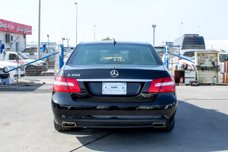 2009 Mercedes-Benz E-Class E 350 6 Cylinders Engine Black Sedan Excellent Condition