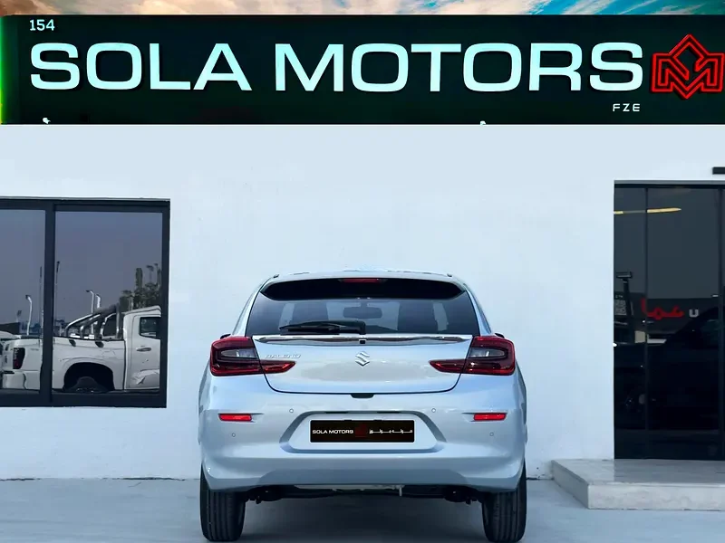 2026 SUZUKI BALENO GLX A/T 1.5 PTR 4 Cylinders Engine Silver Black