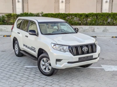 2022 Toyota Prado TXL 2.7L 4 Cylinders Engine Petrol White Beige SUV