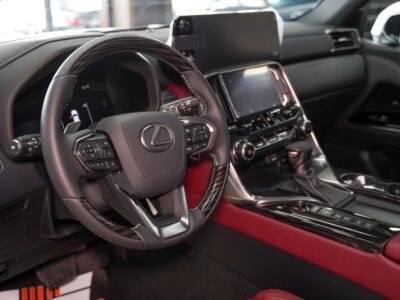 2025 Lexus LX600 6 Cylinders Engine White Red SUV Automatic GCC Specs