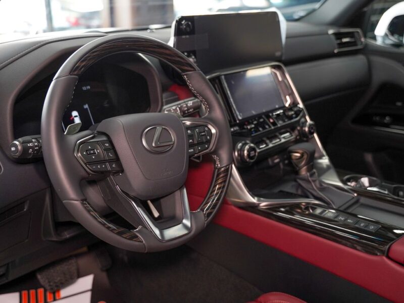 2025 Lexus LX600 6 Cylinders Engine White Red SUV Automatic GCC Specs