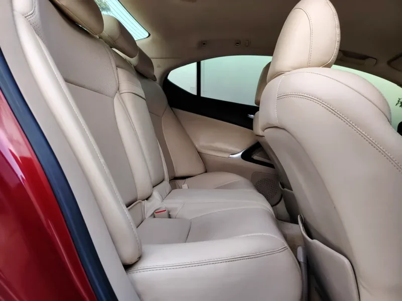 2007 Lexus IS-Series Sport 6 Cylinders Engine Red Beige Sedan GCC Specs