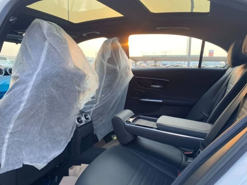 2024 Mercedes-Benz C260 1.5L Turbo 4 Cylinders Engine White Black Sedan