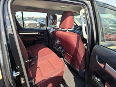 2025 Toyota Hilux 2.4L Turbo 4 Cylinder AT DC Black Red Truck Diesel