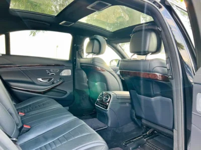 2019 Mercedes-Benz S-Class S 400 6 Cylinders Petrol Engine Black Sedan