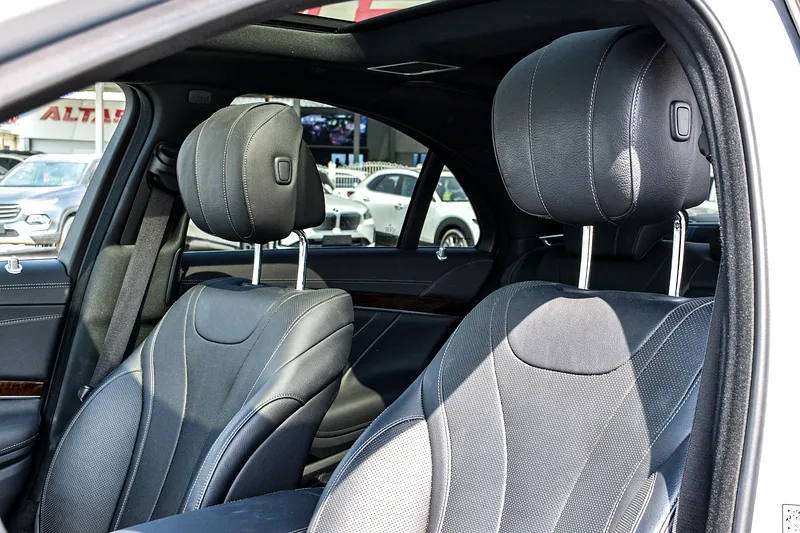 2019 Mercedes-Benz S-Class S 450 6 Cylinders Engine Petrol Silver Black Sedan