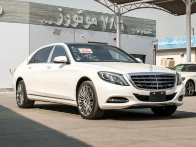 2015 Mercedes-Maybach S-Class Other 8 Cylinder Engine White Black Sedan