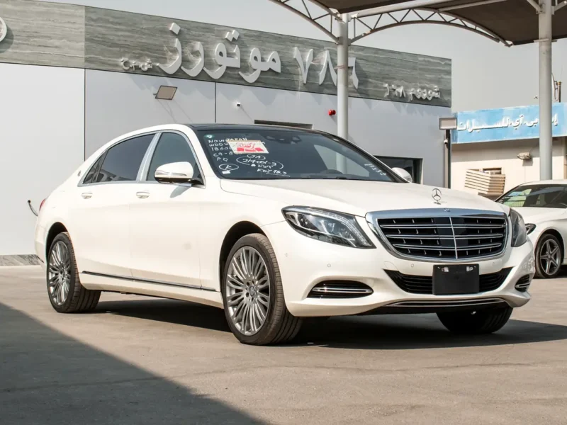 2015 Mercedes-Maybach S-Class Other 8 Cylinder Engine White Black Sedan