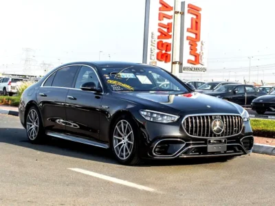 2023 Mercedes-Benz S-Class S 63 AMG 8 Cylinders Engine Grey Black Sedan