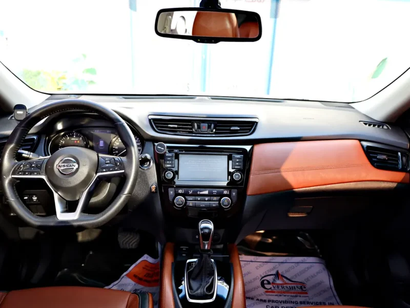 2021 Nissan X-Trail SL 4 Cylinders Engine White Beige SUV GCC Specs