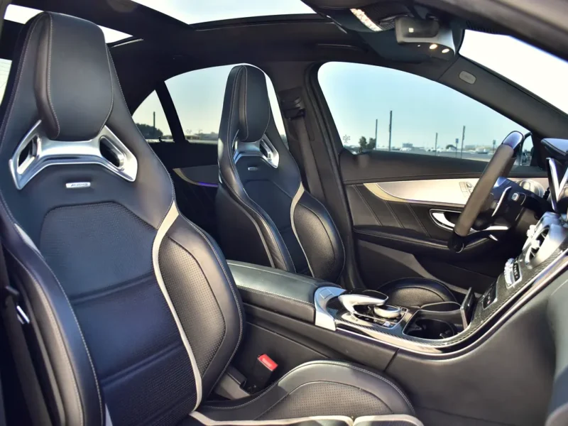 2020 Mercedes-Benz C-Class C63 S AMG 8 Cylinder Engine Black Sedan AT