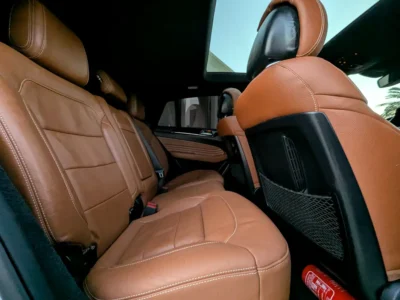 2017 Mercedes-Benz GLE Coupe GLE 43 AMG 6 Cylinders Engine Silver Brown SUV