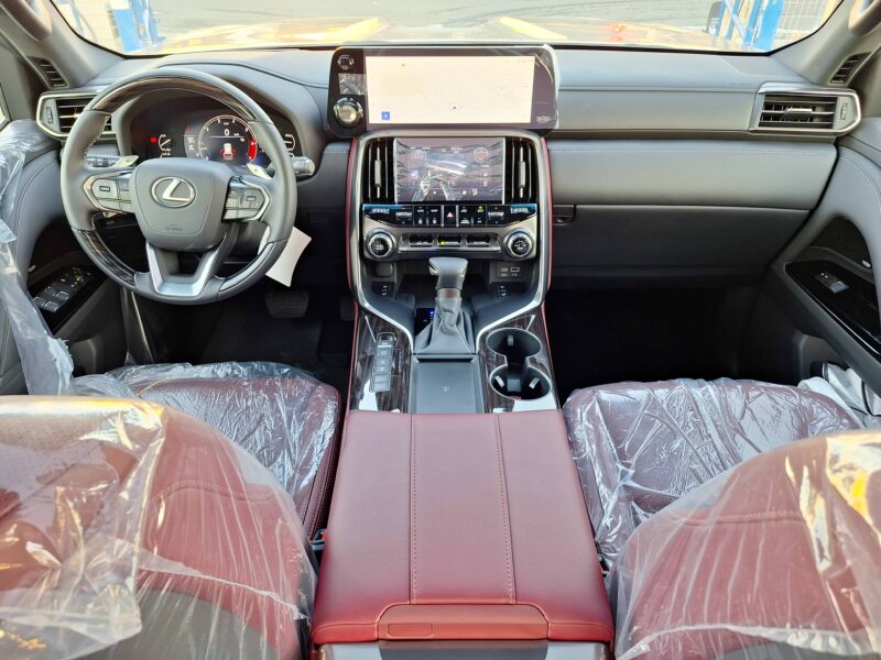 2023 Lexus LX600 3.5-liter V6 Four Cam 24-valve Black Red SUVPetrol