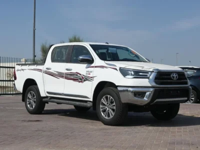 2025 Toyota Hilux S GLX 2.4L 4 Cylinder Engine 4WD AT Diesel White Red