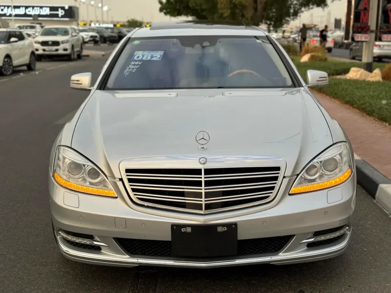 2012 Mercedes-Benz S-Class S 600L 12 Cylinder Engine Silver Black Sedan