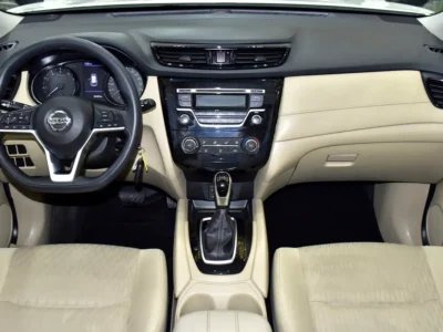 2021 Nissan X-Trail S 4 Cylinder Engine Petrol White Beige SUV GCC Specs