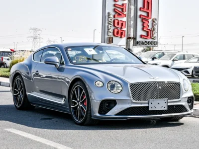 2019 Bentley Continental GT 12 Cylinder Engine Grey Beige Sedan