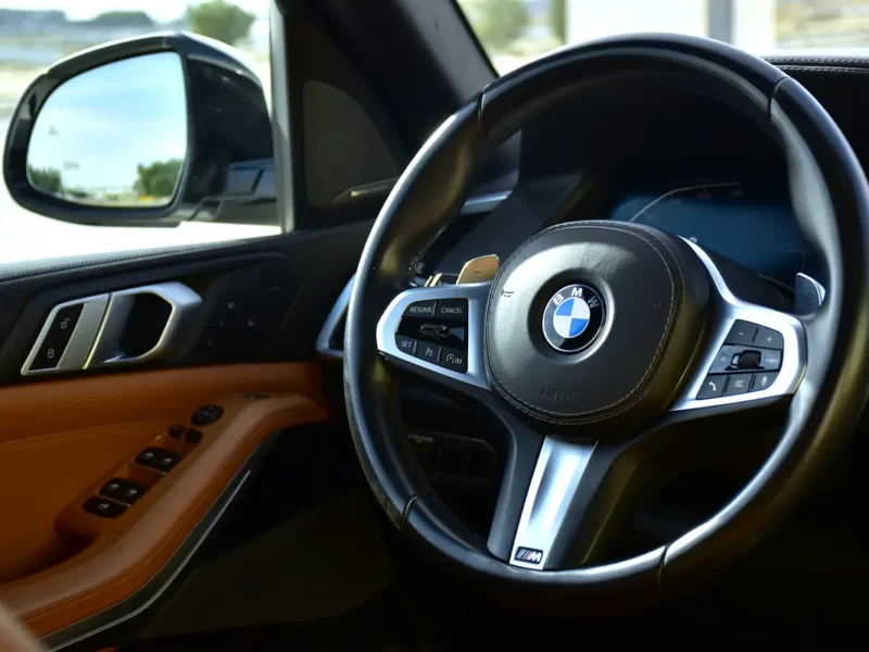 2019 BMW X5 Xdrive 40i 6 Cylinder Engine White Tan SUV GCC Specs