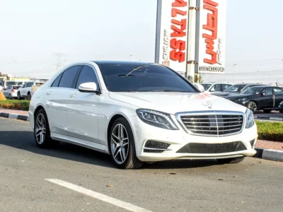 2015 Mercedes-Benz S-Class S 400 h 6 Cylinders Engine Petrol White Brown Sedan