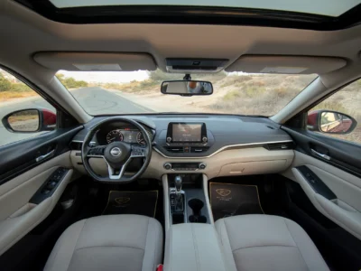 2022 Nissan Altima SV 4 Cylinders Engine Red Beige GCC Specs