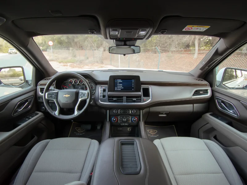 2023 Chevrolet Tahoe LS 5.3L 8 Cylinders Engine White Beige SUV GCC Specs