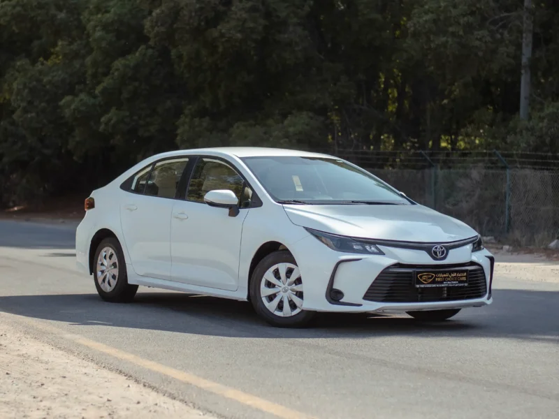 2022 Toyota Corolla XLI 1.6L 4 Cylinders Engine White Grey GCC Specs