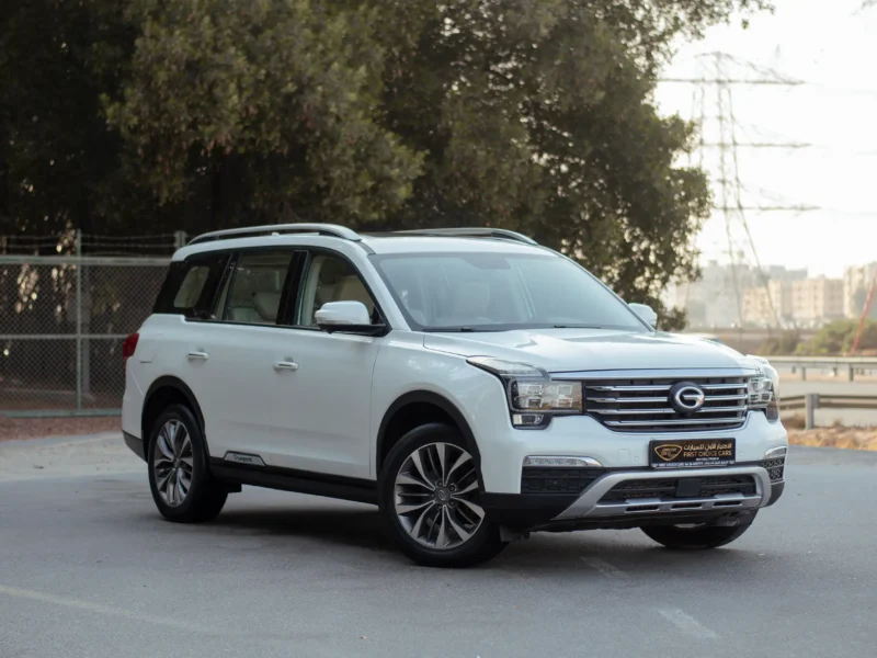 2020 GAC GS8 GL 2.0L 4 Cylinders Engine GCC Specs White Beige