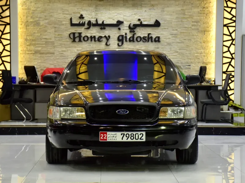 2011 Ford Crown Victoria LX 8 Cylinders Petrol Engine Black Grey Sedan