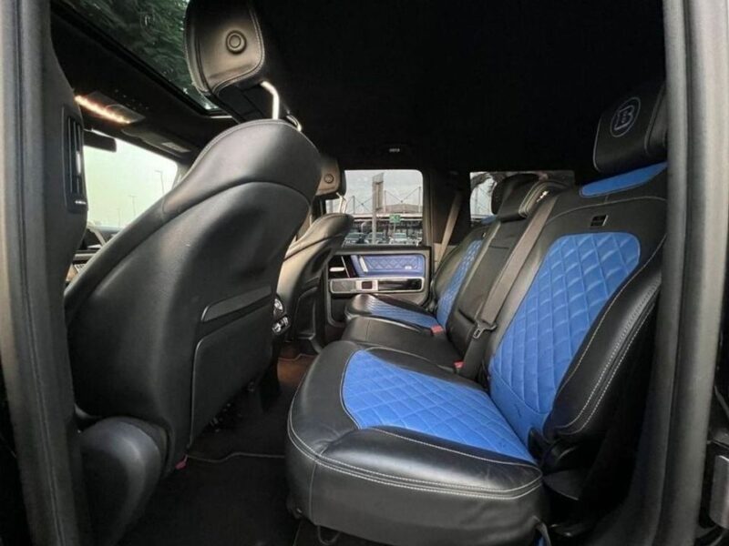 2019 Mercedes-Benz AMG G 63 Brabus 800 8 Cylinders Engine Black Blue SUV