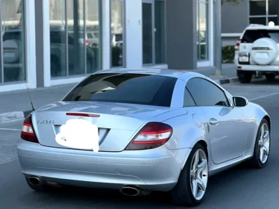 2006 Mercedes-Benz CLK-Class CLK 350 6 Cylinders Engine Silver Red Convertible