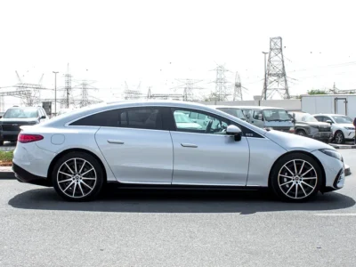 2023 Mercedes-Benz EQS 450 4MATIC Silver Black Sedan 350 - 450 KM Range