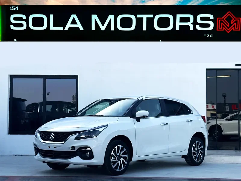 2026 SUZUKI BALENO GLX A/T 1.5 PTR 4 Cylinders Engine White Black